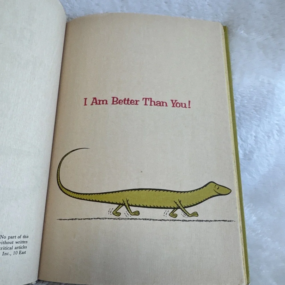 I Am Better Than You Robert Lopshire 1968 Hardcover Childrens Book‎